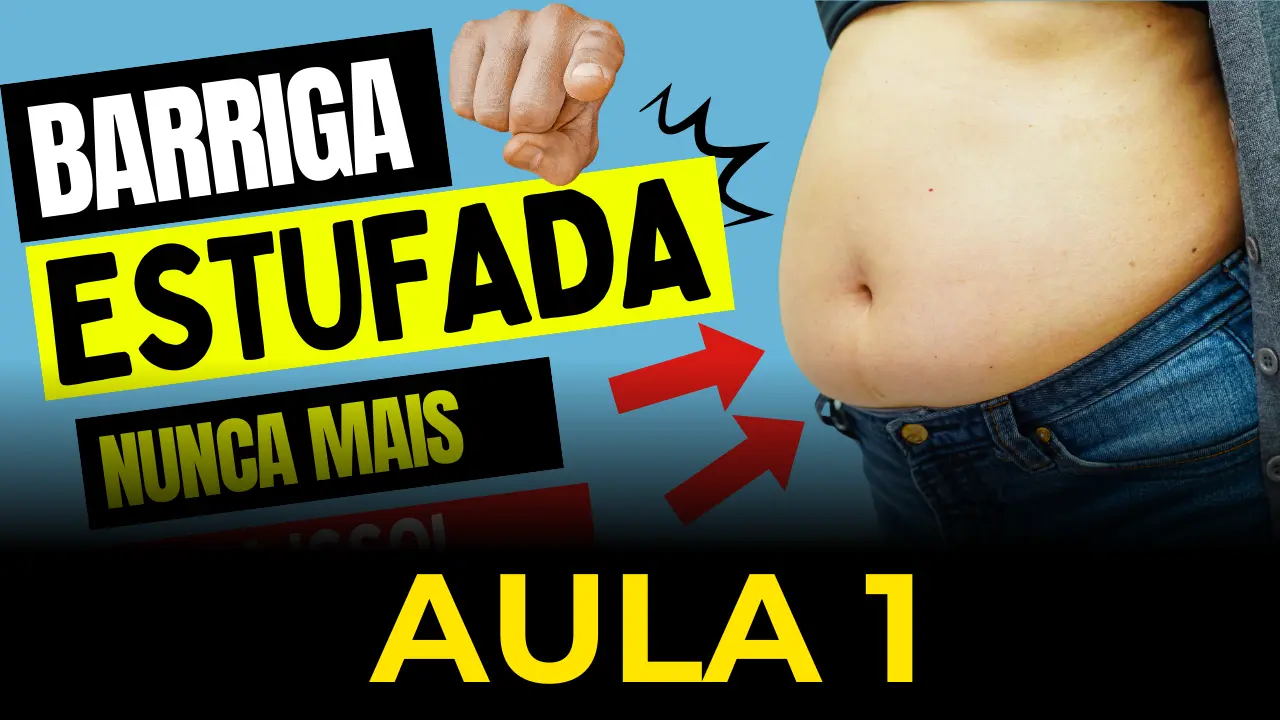 Barriga estufada nunca mais!